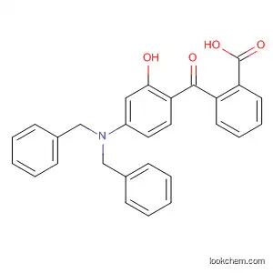 Molecular Structure of 52007-93-9 (Benzoic acid, 2-[4-[bis(phenylmethyl)amino]-2-hydroxybenzoyl]-)
