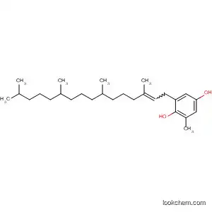 Molecular Structure of 54432-31-4 (1,4-Benzenediol, 2-methyl-6-(3,7,11,15-tetramethyl-2-hexadecenyl)-)