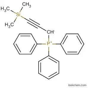 Molecular Structure of 54541-87-6 (Phosphonium, triphenyl-, 3-(trimethylsilyl)-2-propynylide)