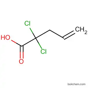 Molecular Structure of 55039-92-4 (4-Pentenoic acid, 2,2-dichloro-)