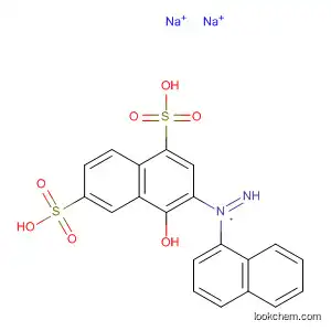 Molecular Structure of 5850-68-0 (1,6-Naphthalenedisulfonic acid, 4-hydroxy-3-(2-naphthalenylazo)-,
disodium salt)