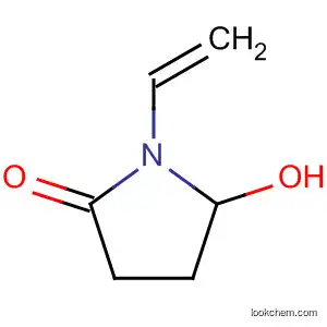 Molecular Structure of 58804-52-7 (2-Pyrrolidinone, 1-ethenyl-5-hydroxy-)