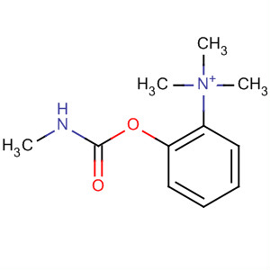 Molecular Structure of 59995-25-4 (Benzenaminium, N,N,N-trimethyl-2-[[(methylamino)carbonyl]oxy]-)