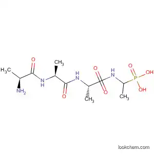 Molecular Structure of 60778-33-8 (L-Alaninamide, L-alanyl-L-alanyl-N-(1-phosphonoethyl)-, (S)-)