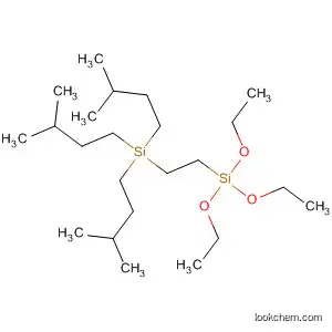 Molecular Structure of 61210-74-0 (Silane, triethoxy[2-[tris(3-methylbutyl)silyl]ethyl]-)