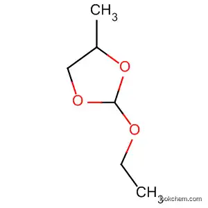 Molecular Structure of 61562-03-6 (1,3-Dioxolane, 2-ethoxy-4-methyl-)