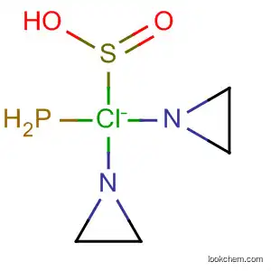 Molecular Structure of 62679-38-3 (Phosphinothioic chloride, bis(1-aziridinyl)-)