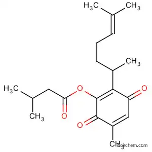 Molecular Structure of 65277-87-4 (Butanoic acid, 3-methyl-,
2-(1,5-dimethyl-4-hexenyl)-5-methyl-3,6-dioxo-1,4-cyclohexadien-1-yl
ester)