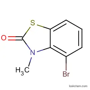 Molecular Structure of 67932-23-4 (2(3H)-Benzothiazolone, 4-bromo-3-methyl-)