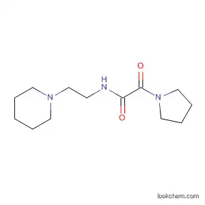 Molecular Structure of 68497-61-0 (1-Pyrrolidineacetamide, 2-oxo-N-[2-(1-piperidinyl)ethyl]-)