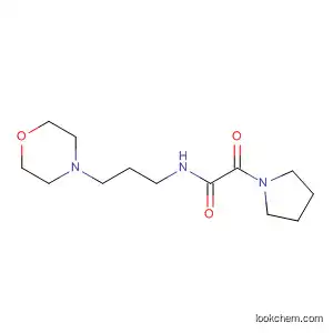 Molecular Structure of 68497-79-0 (1-Pyrrolidineacetamide, N-[3-(4-morpholinyl)propyl]-2-oxo-)