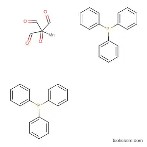 Molecular Structure of 70083-79-3 (Manganese, tricarbonylformylbis(triphenylphosphine)-)