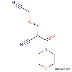 Molecular Structure of 70791-52-5 (Morpholine, 4-[cyano[(cyanomethoxy)imino]acetyl]-)