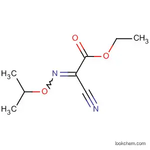 Molecular Structure of 70791-57-0 (Acetic acid, cyano[(1-methylethoxy)imino]-, ethyl ester)