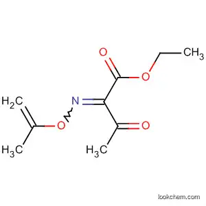 Molecular Structure of 70791-61-6 (Butanoic acid, 3-oxo-2-[(2-propenyloxy)imino]-, ethyl ester)