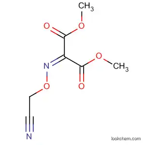 Molecular Structure of 70791-69-4 (Propanedioic acid, [(cyanomethoxy)imino]-, dimethyl ester)