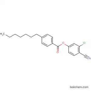Benzoic acid, 4-heptyl-, 3-chloro-4-cyanophenyl ester