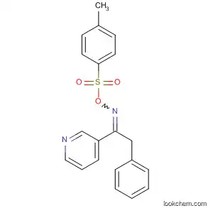 Molecular Structure of 72647-40-6 (Ethanone, 2-phenyl-1-(3-pyridinyl)-, O-[(4-methylphenyl)sulfonyl]oxime)