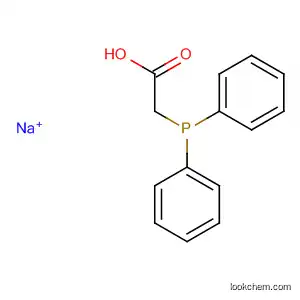 Molecular Structure of 7307-73-5 (Acetic acid, (diphenylphosphino)-, sodium salt)