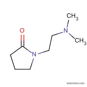 Molecular Structure of 7383-80-4 (2-Pyrrolidinone, 1-[2-(dimethylamino)ethyl]-)