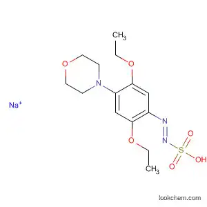 Molecular Structure of 7409-11-2 (Diazenesulfonic acid, [2,5-diethoxy-4-(4-morpholinyl)phenyl]-, sodium
salt)