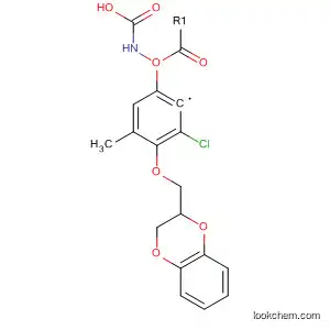 Molecular Structure of 74173-85-6 (Carbamic acid,
[3-chloro-4-[(2,3-dihydro-1,4-benzodioxin-2-yl)methoxy]phenyl]-, methyl
ester)
