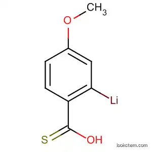 Molecular Structure of 7429-02-9 (Benzenecarbothioic acid, 4-methoxy-, lithium salt)