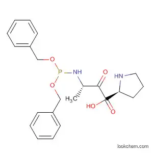 Molecular Structure of 74407-16-2 (L-Proline, 1-[N-[bis(phenylmethoxy)phosphinyl]-L-alanyl]-)