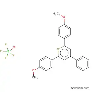 Molecular Structure of 7456-37-3 (Thiopyrylium, 2,6-bis(4-methoxyphenyl)-4-phenyl-, tetrafluoroborate(1-))