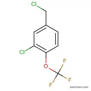 Molecular Structure of 75462-57-6 (3-Chloro-4-(trifluoromethoxy)benzyl chloride)