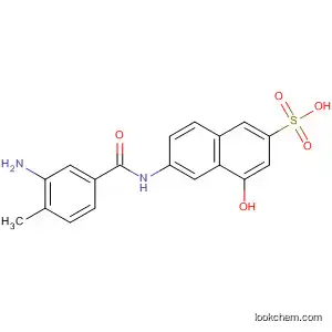 Molecular Structure of 75885-21-1 (2-Naphthalenesulfonic acid,
6-[(3-amino-4-methylbenzoyl)amino]-4-hydroxy-)