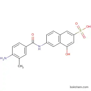Molecular Structure of 75885-24-4 (2-Naphthalenesulfonic acid,
6-[(4-amino-3-methylbenzoyl)amino]-4-hydroxy-)