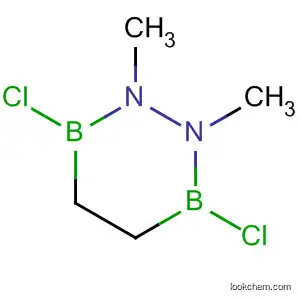 Molecular Structure of 75915-36-5 (1,2,3,6-Diazadiborine, 3,6-dichlorohexahydro-1,2-dimethyl-)
