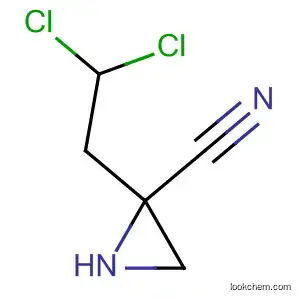Molecular Structure of 75985-21-6 (2-Aziridinecarbonitrile, 1-(2,2-dichloroethyl)-)
