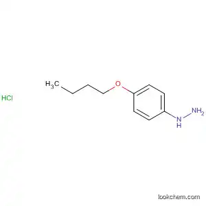 Molecular Structure of 76014-12-5 (Hydrazine, (4-butoxyphenyl)-, monohydrochloride)