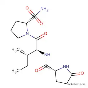 Molecular Structure of 78058-11-4 (L-Prolinamide, 5-oxo-L-prolyl-L-isoleucyl-)