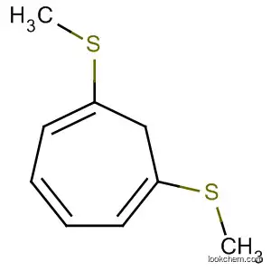 Molecular Structure of 78638-70-7 (1,3,5-Cycloheptatriene, 1,6-bis(methylthio)-)