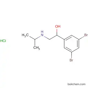 Molecular Structure of 78982-57-7 (Benzenemethanol, 3,5-dibromo-a-[[(1-methylethyl)amino]methyl]-,
hydrochloride)
