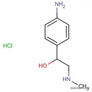 Molecular Structure of 78982-92-0 (Benzenemethanol, 4-amino-a-[(methylamino)methyl]-,
monohydrochloride)