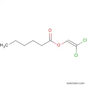 Molecular Structure of 79076-93-0 (Hexanoic acid, 2,2-dichloroethenyl ester)