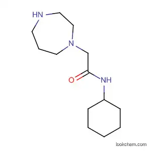 Molecular Structure of 79379-39-8 (1H-1,4-Diazepine-1-acetamide, N-cyclohexylhexahydro-)