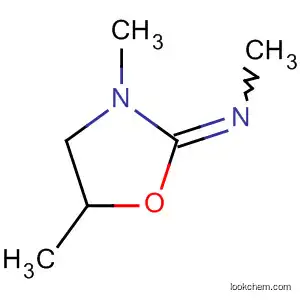 Molecular Structure of 80099-32-7 (Methanamine, N-(3,5-dimethyl-2-oxazolidinylidene)-)