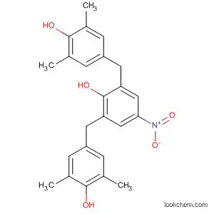 Molecular Structure of 80116-46-7 (Phenol, 2,6-bis[(4-hydroxy-3,5-dimethylphenyl)methyl]-4-nitro-)