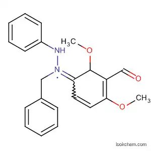 Molecular Structure of 80165-59-9 (Benzaldehyde, 2,4-dimethoxy-, phenyl(phenylmethyl)hydrazone)