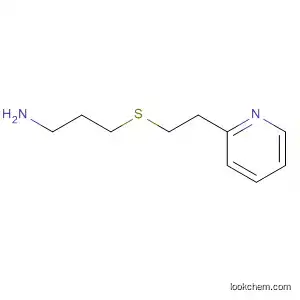 Molecular Structure of 80191-94-2 (1-Propanamine, 3-[[2-(2-pyridinyl)ethyl]thio]-)