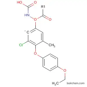 Molecular Structure of 80199-22-0 (Carbamic acid, [3-chloro-4-(4-ethoxyphenoxy)phenyl]-, methyl ester)