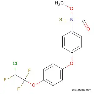 Molecular Structure of 80199-34-4 (Carbamothioic acid,
[4-[4-(2-chloro-1,1,2-trifluoroethoxy)phenoxy]phenyl]-, S-methyl ester)