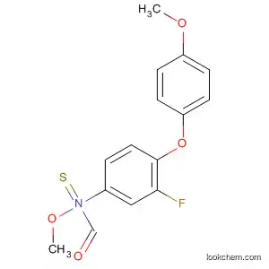 Carbamothioic acid, [3-fluoro-4-(4-methoxyphenoxy)phenyl]-, S-methyl
ester