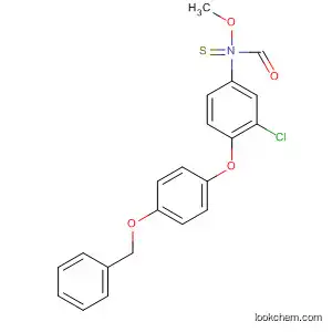 Carbamothioic acid, [3-chloro-4-[4-(phenylmethoxy)phenoxy]phenyl]-,
S-methyl ester