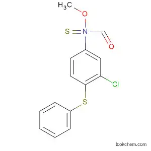 Molecular Structure of 80199-77-5 (Carbamothioic acid, [3-chloro-4-(phenylthio)phenyl]-, S-methyl ester)